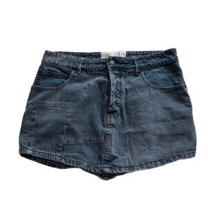 FREE PEOPLE || Denim Mini Skirt W29